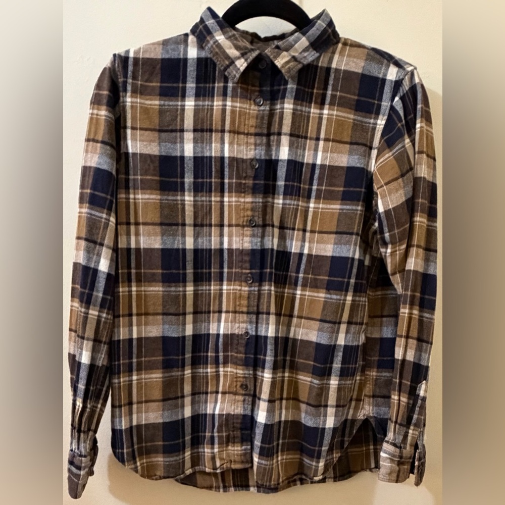 Classic Plaid Flannel Shirt